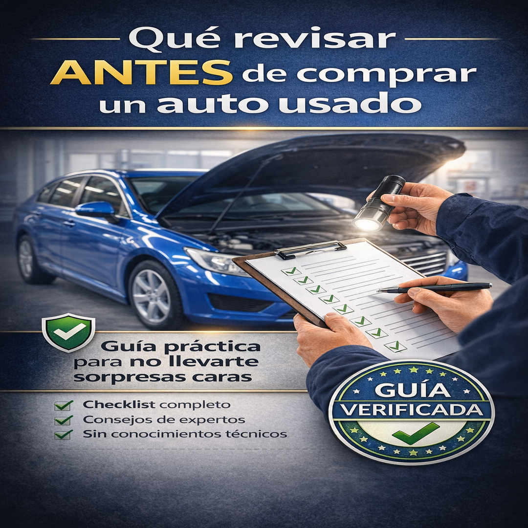 Qué revisar ANTES de comprar un auto usado